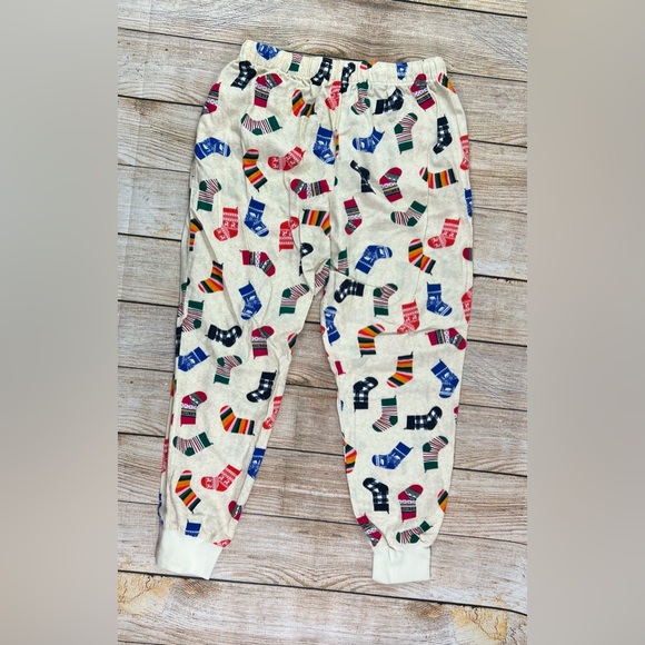 Women’s Old Navy Christmas Stocking Holiday Pajama Pants Jogger Size Small - Picture 2 of 6